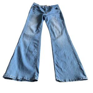 Hammer Jeans Light Wash Blue Denim Bootcut Jeans Sz 9‎ Y2K Retro Boho